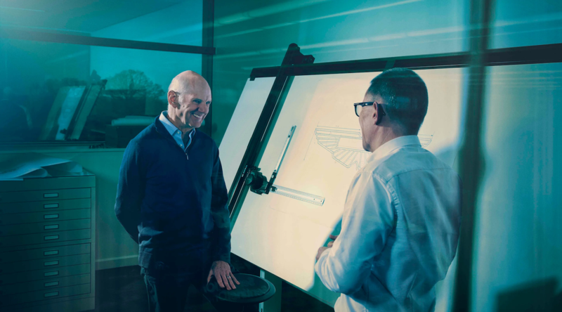 Adrian Newey ed Andy Cowell