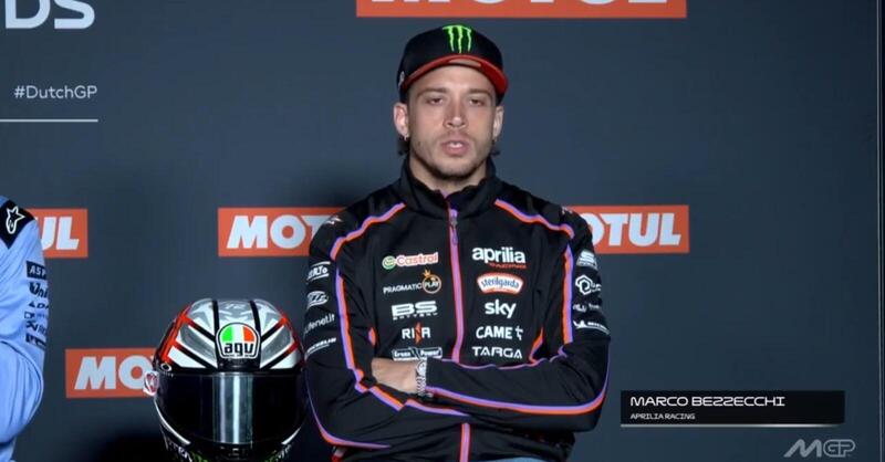 MotoGP 2025. GP dei Paesi Bassi ad Assen. Marco Bezzecchi: &quot;Alex Marquez? Nessuna sorpresa. Liberty Media? Ancora presto per giudicare&quot;