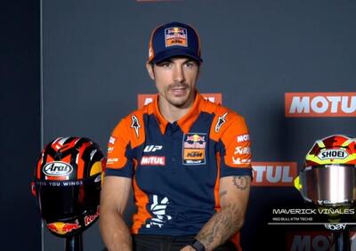 MotoGP 2025. GP dei Paesi Bassi ad Assen. Maverick Vinales: Ora sono comodo sulla moto, ma devo capire come tamponare i punti deboli con il mio stile di guida