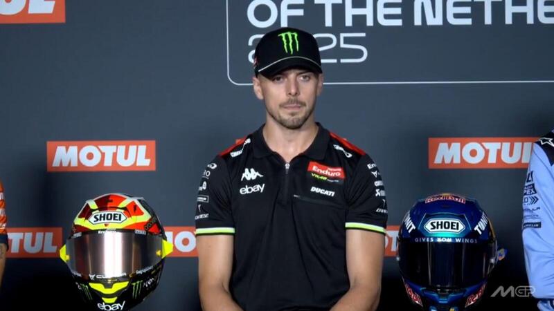 MotoGP 2025. GP dei Paesi Bassi ad Assen. Fabio Di Giannantonio: &quot;Quale moto sceglierei di guidare? La GP26 dell&#039;anno prossimo&quot;