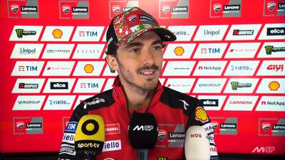 MotoGP 2025. GP dei Paesi Bassi ad Assen. Pecco Bagnaia ad Assen ha chiarito la frase: "Quest'anno potrebbe aiutarmi a capire certe persone", detta al Mugello