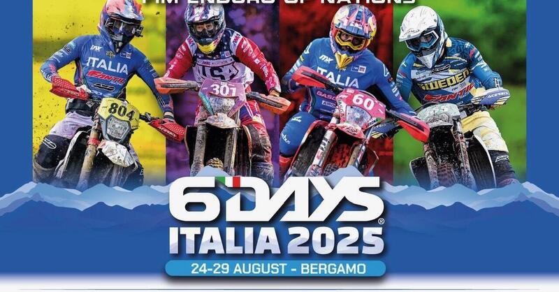 FIM 6DAYS&reg; Enduro Bergamo 2025. La presentazione Ufficiale 