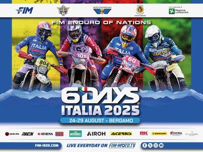 FIM 6DAYS&reg; Enduro Bergamo 2025. La presentazione Ufficiale 