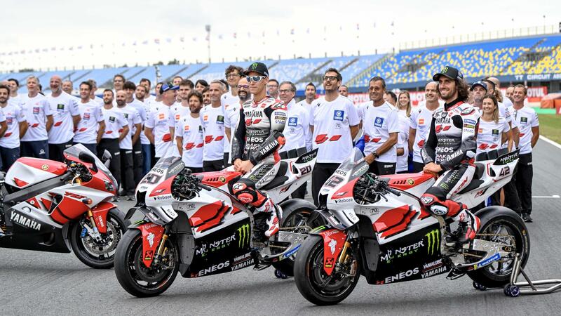 MotoGP 2025. GP dei Paesi Bassi ad Assen. La livrea speciale Yamaha per il 70&deg; anniversario [GALLERY]
