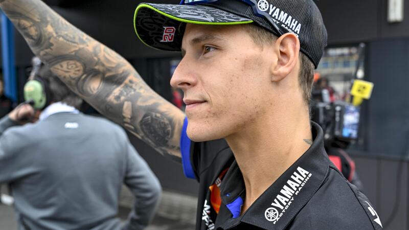 MotoGP 2025. GP dei Paesi Bassi ad Assen. Fabio Quartararo, primo: &quot;Abbiamo fatto uno step di facilit&agrave; nel guidare la moto&quot;