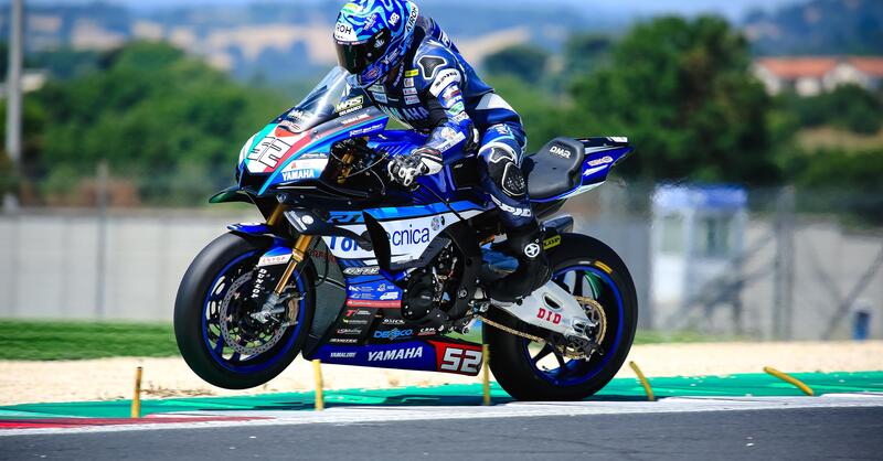 Dunlop CIV 2025, Vallelunga. In SBK Pole Position di Delbianco. In 600 &egrave; Bussolotti il pi&ugrave; veloce [RISULTATI]