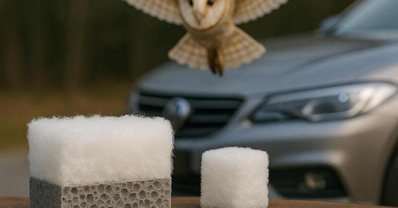 Cancellato il rumore dei motori con un aerogel preso a prestito dai gufi