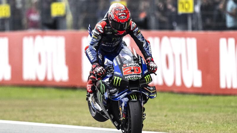 MotoGP 2025. GP dei Paesi Bassi ad Assen. Pole di Fabio Quartararo! Poi Pecco Bagnaia e i due Marquez [RISULTATI]