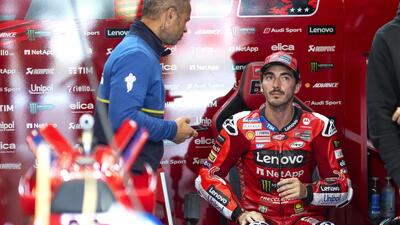 MotoGP 2025. GP dei Paesi Bassi ad Assen. Pecco Bagnaia: "Vedevo che ero pi&ugrave; veloce di Fabio, Diggia, Bez, secondo me dei due Marquez, ma non ho proprio la possibilit&agrave; di mettermi l&igrave; e avere una chance"