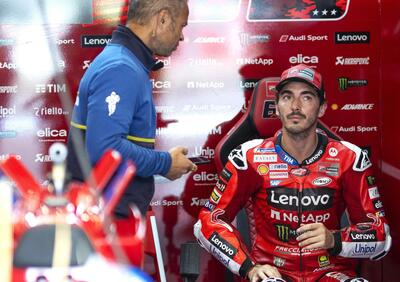 MotoGP 2025. GP dei Paesi Bassi ad Assen. Pecco Bagnaia: Vedevo che ero più veloce di Fabio, Diggia, Bez, secondo me dei due Marquez, ma non ho proprio la possibilità di mettermi lì e avere una chance