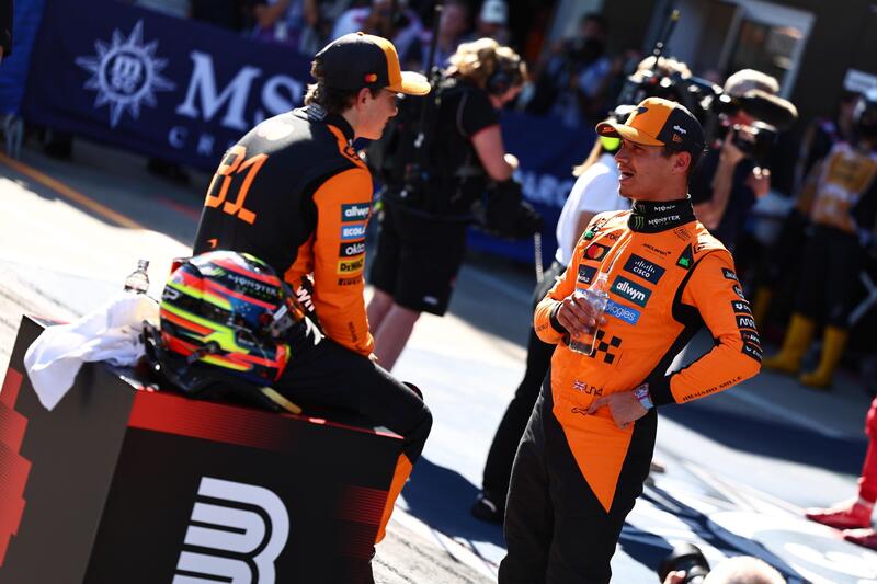 Oscar Piastri e Lando Norris