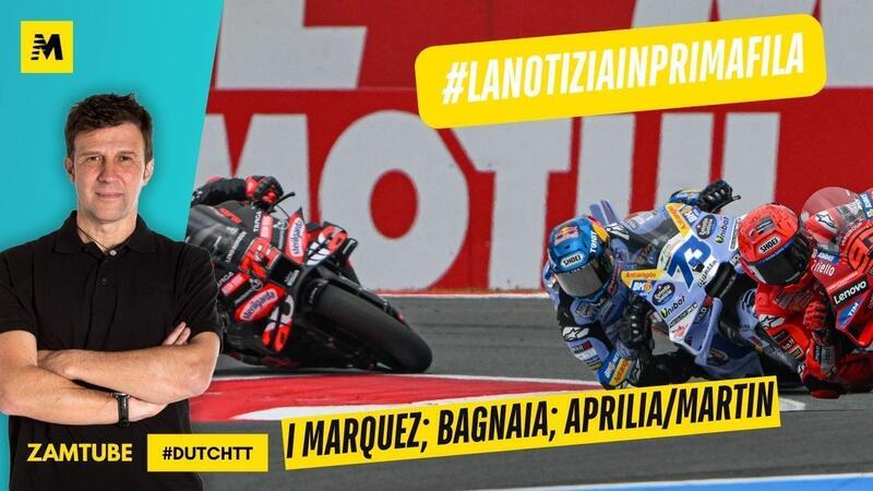 MotoGP 2025. GP dei Paesi Bassi ad Assen. Marc Marquez imbattibile, Alex fa quello che pu&ograve;. Martin/Aprilia: che brutto [VIDEO]