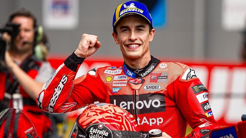MotoGP 2025. GP dei Paesi Bassi ad Assen. Marc Marquez: &quot;A chi dice &#039;perch&eacute; Alex ieri non ti ha attaccato?&#039; rispondo: perch&eacute; oggi Marco Bezzecchi non mi ha attaccato?&quot;