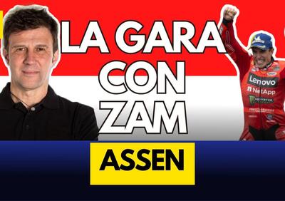 MotoGP 2025. GP dei Paesi Bassi ad Assen. La gara con Zam e gli spettatori [VIDEO]