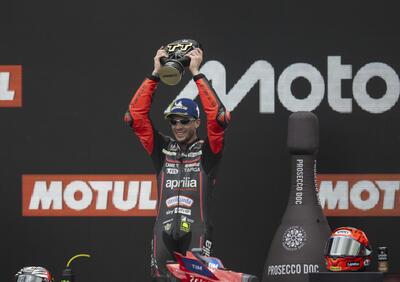 MotoGP 2025. GP dei Paesi Bassi ad Assen. Marco Bezzecchi, secondo: Ho cercato di stargli vicino, di mettergli pressione, ma Marc Marquez non ha mai sbagliato