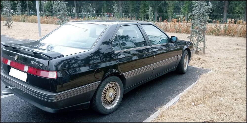 Alfa Romeo 164 Turbo 2.0 d'epoca a Prato (13)