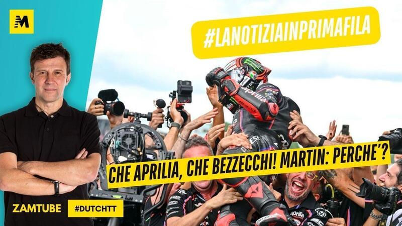 Che Aprilia, che Bezzecchi! Martin: perch&eacute;? [VIDEO]