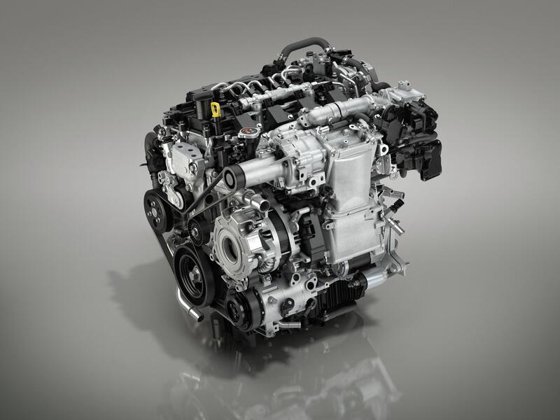 Il motore Mazda Skyactiv-X