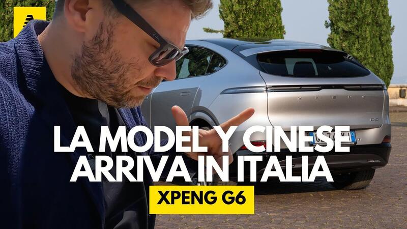 Xpeng G6: l&rsquo;elettrica cinese che sfida Tesla, e in alcune cose la batte pure