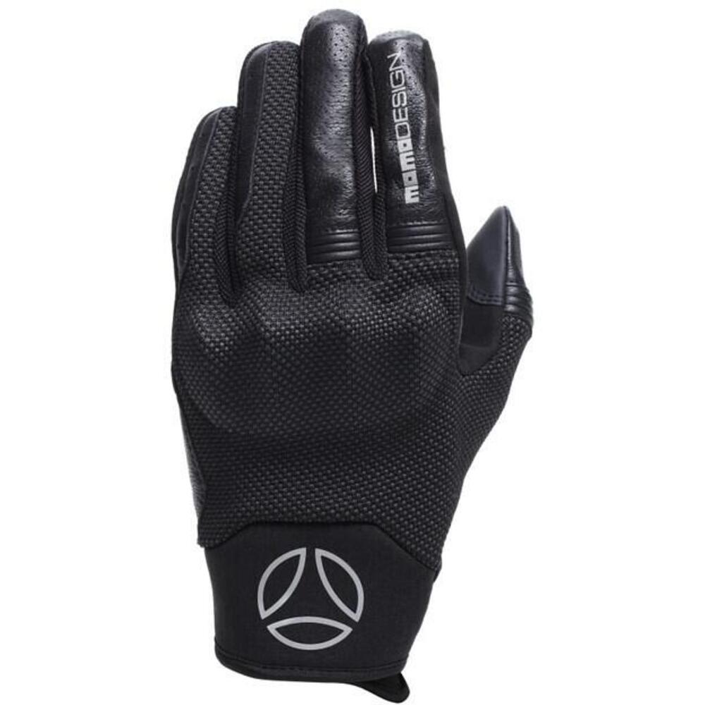 Guanti Moto Estivi Momo Design Ascendancy Nero