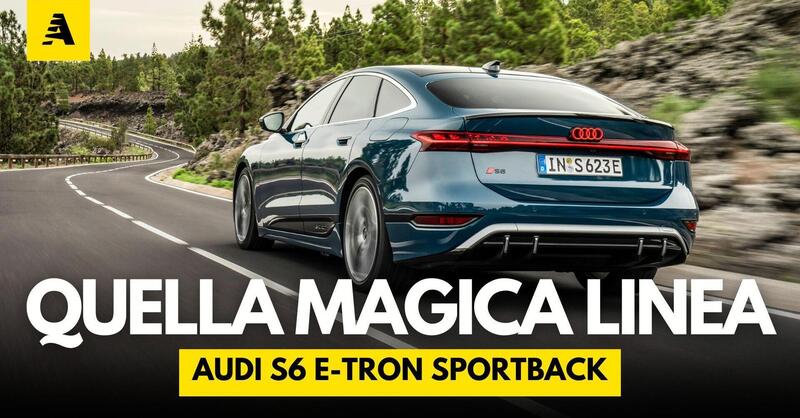 Audi S6 e-tron Sportback: fra berlina e station wagon [VIDEO]