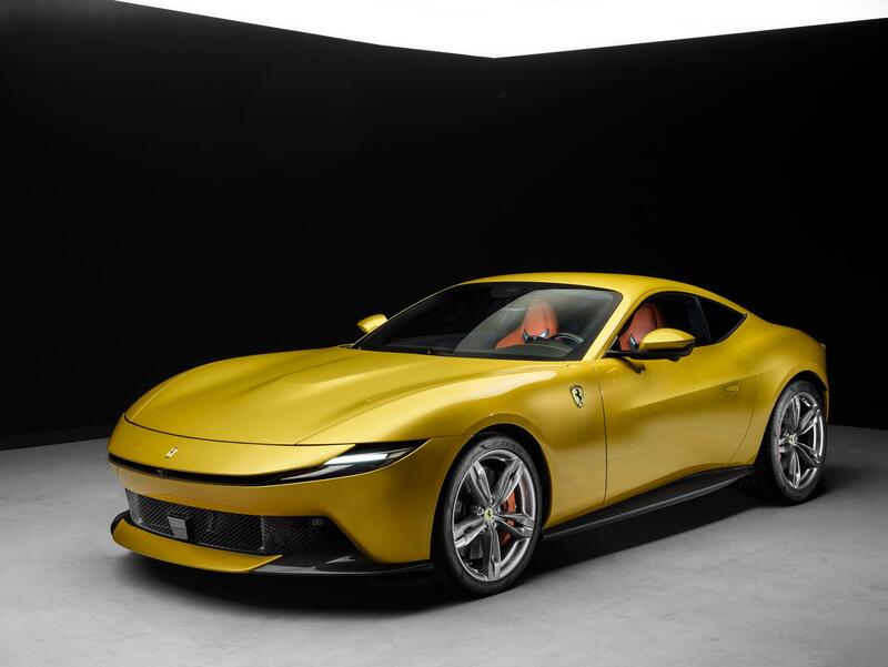 Ferrari Amalfi giallo Montecarlo