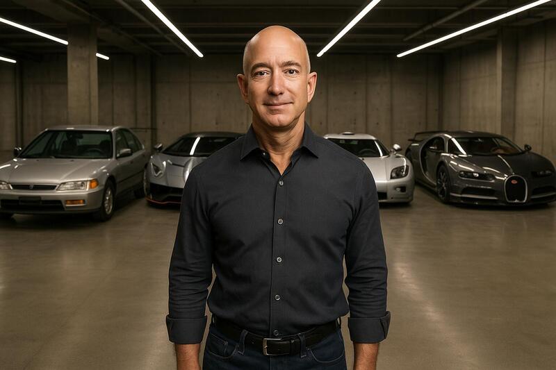 Jeff Bezos: ha di tutto in garage tranne la &quot;Amazon&quot;. Chi la ricorda?