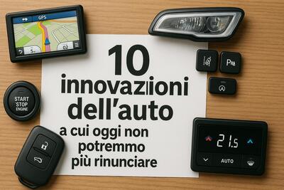 Se queste cose sparissero dalle auto, non vorremmo pi&ugrave; guidare