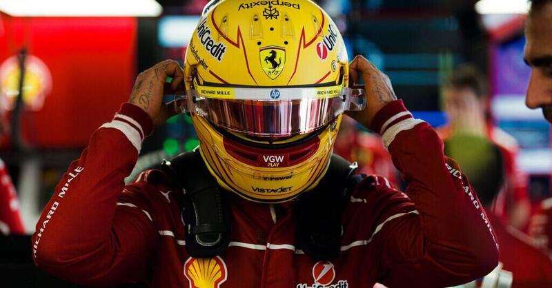 F1. GP di Gran Bretagna, Lewis Hamilton: &quot;A Silverstone con la Ferrari, un sogno che si avvera&rdquo;