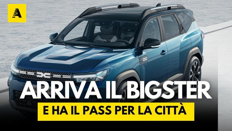 Dacia Bigster: la prova in citt&agrave;, &egrave; come avere il pass per il centro [VIDEO]