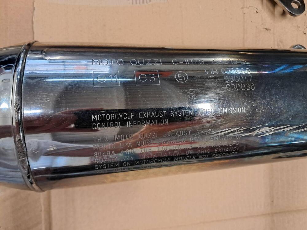 SILENZIATORI dx e sx V7 SPECIAL - STONE-NEVADA 20 Moto Guzzi (7)