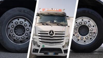 Come si lava un camion? Riportiamo a nuovo un Mercedes Actros 44