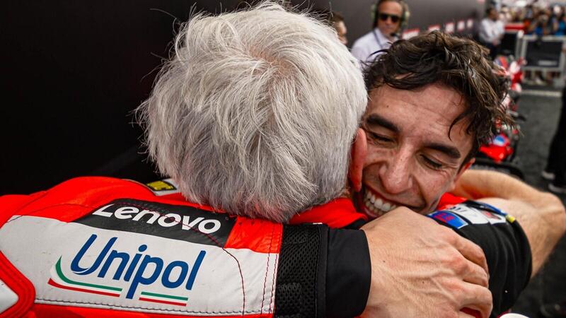 MotoGP 2025. Gigi Dall&#039;Igna commenta Assen: &quot;Marc Marquez, quando decide di prendere il comando lo fa. Pecco Bagnaia? Grande gara&quot;