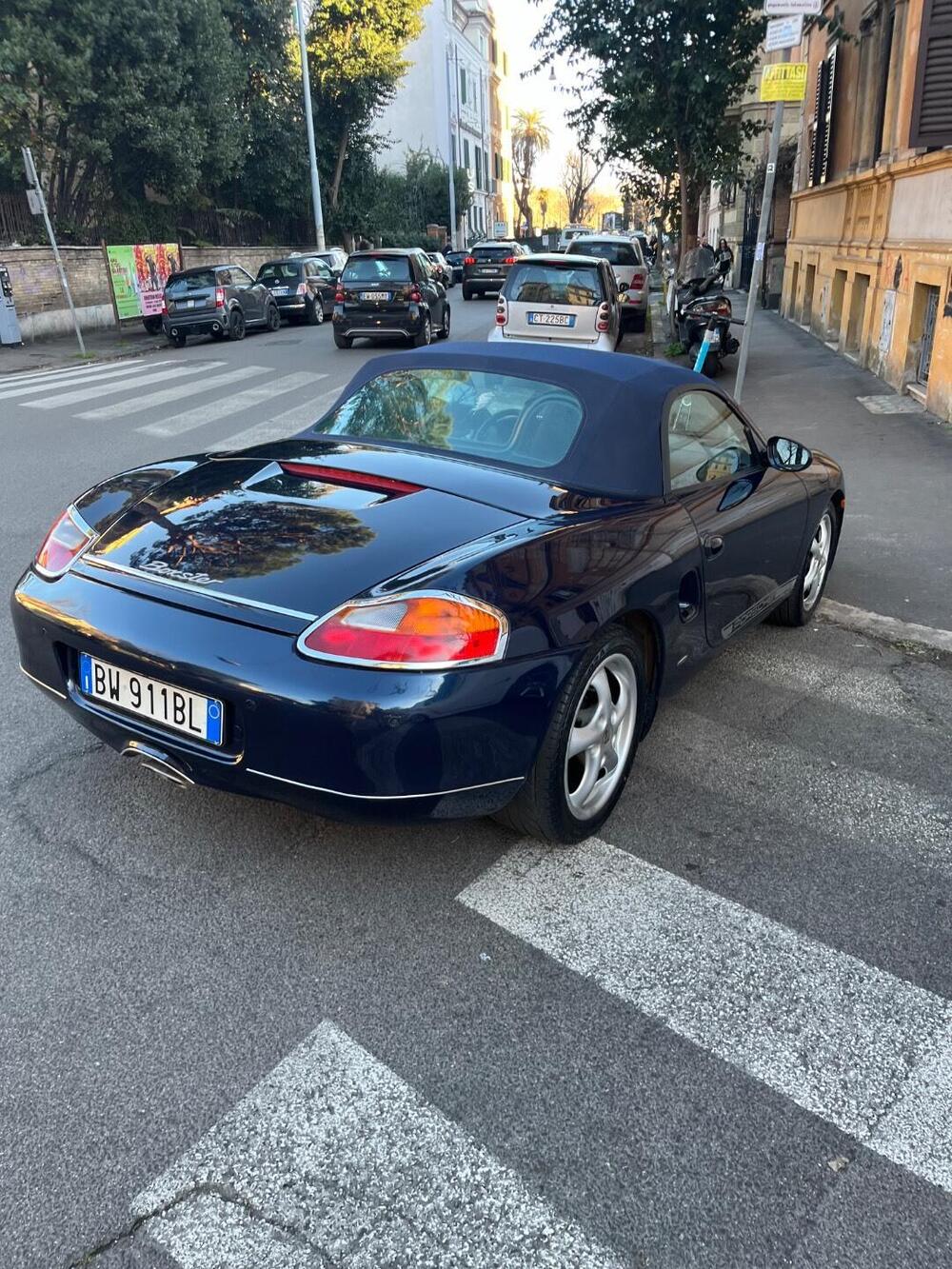Porsche Boxster d'epoca a Milano (3)