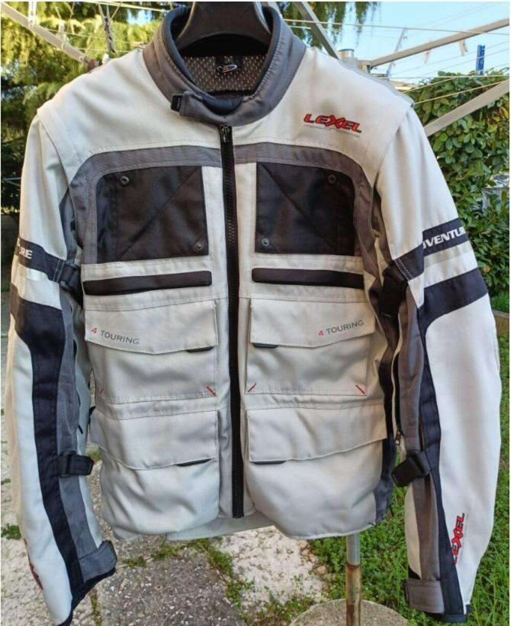 Giacca tecnica lunga da moto marca "LEXEL" mod. "A (3)