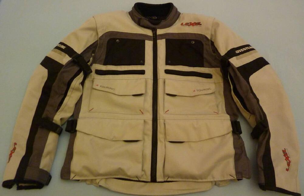 Giacca tecnica lunga da moto marca "LEXEL" mod. "A (4)