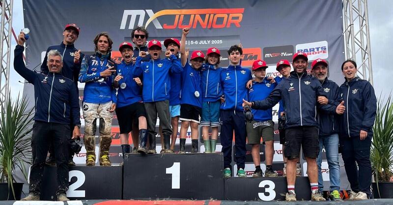 Maglia Azzurra. Mondiale MX Junior. Italia d&rsquo;Argento!