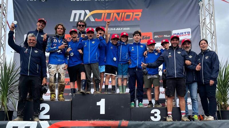 Maglia Azzurra. Mondiale MX Junior. Italia d&rsquo;Argento!
