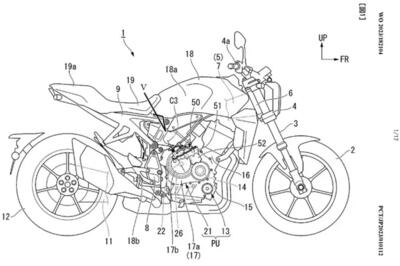 Honda CB1000R e Hornet con frizione elettronica E-Clutch: depositati i brevetti