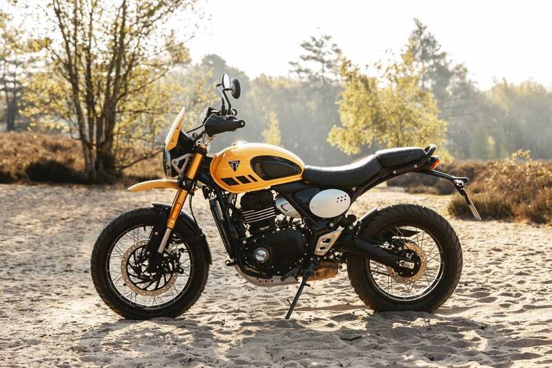 La nuova Triumph Scrambler XC 400