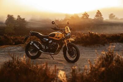 Arriva la Triumph Scrambler 400 XC: ruote a raggi e vocazione off-road [GALLERY]
