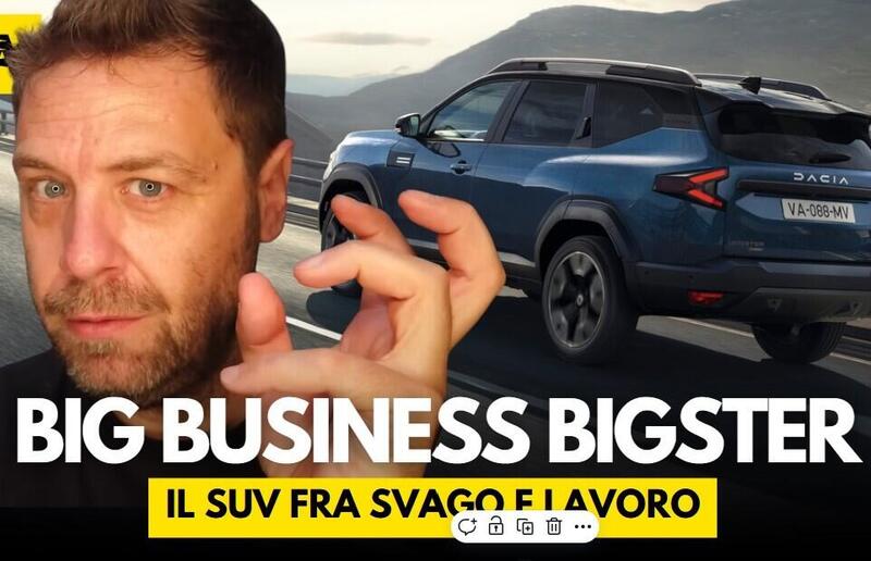 Dacia Bigster: un socio in affari che punta allo spazio [VIDEO]