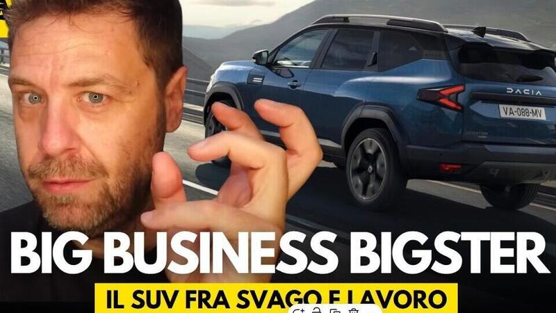 Dacia Bigster: un socio in affari che punta allo spazio [VIDEO]