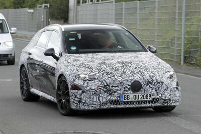 Mercedes-AMG CLA Shooting Brake: solo elettrica, ma con 550 CV e 700 km di autonomia [Foto Spia]