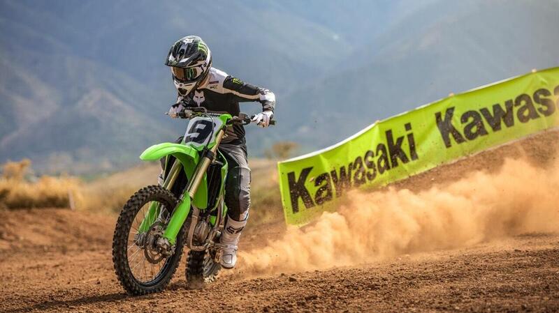 Kawasaki presenta le off-road KX model year 2026