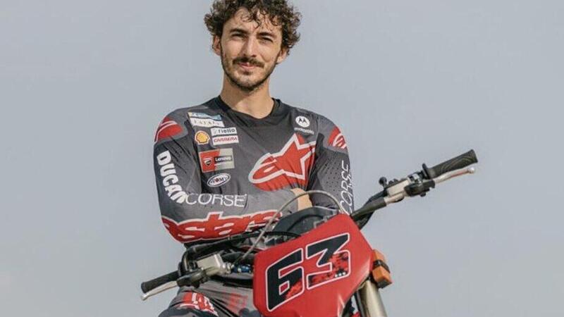 Una Ducati da flat-track per Pecco Bagnaia! La base di partenza &egrave; la nuovissima Desmo450MX