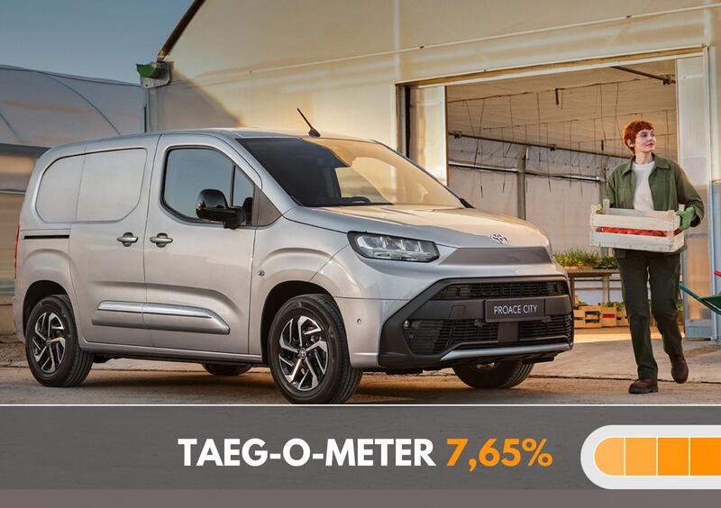 Ma quali ferie la promo Toyota Professional per Proace City vi manda a lavorare!