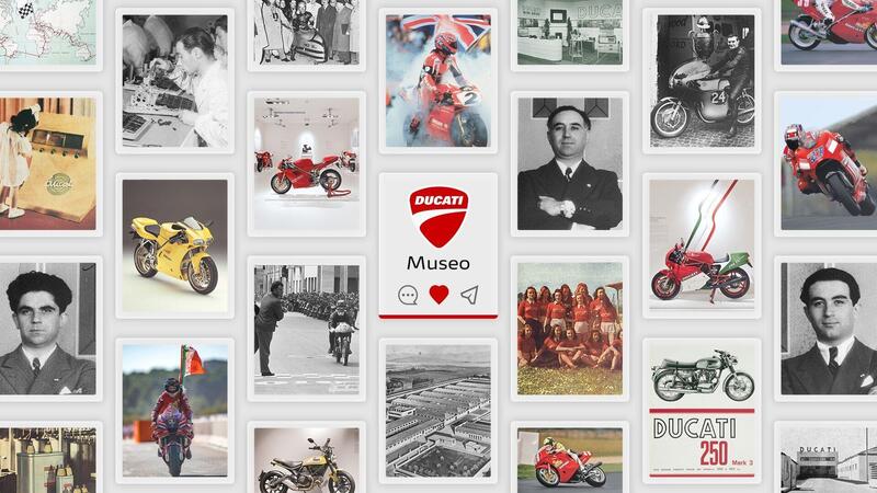 Ducati celebra 99 anni di passione con un nuovo profilo Instagram dedicato al suo Museo