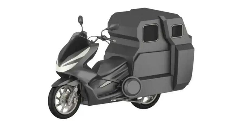 Arriva dalla Cina uno Scooter-Camper: un Micro-Mondo su Due Ruote