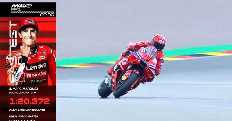 MotoGP 2025. GP di Germania. FP1 del Sachsenring: primo Marc Marquez, ovviamente! [RISULTATI]